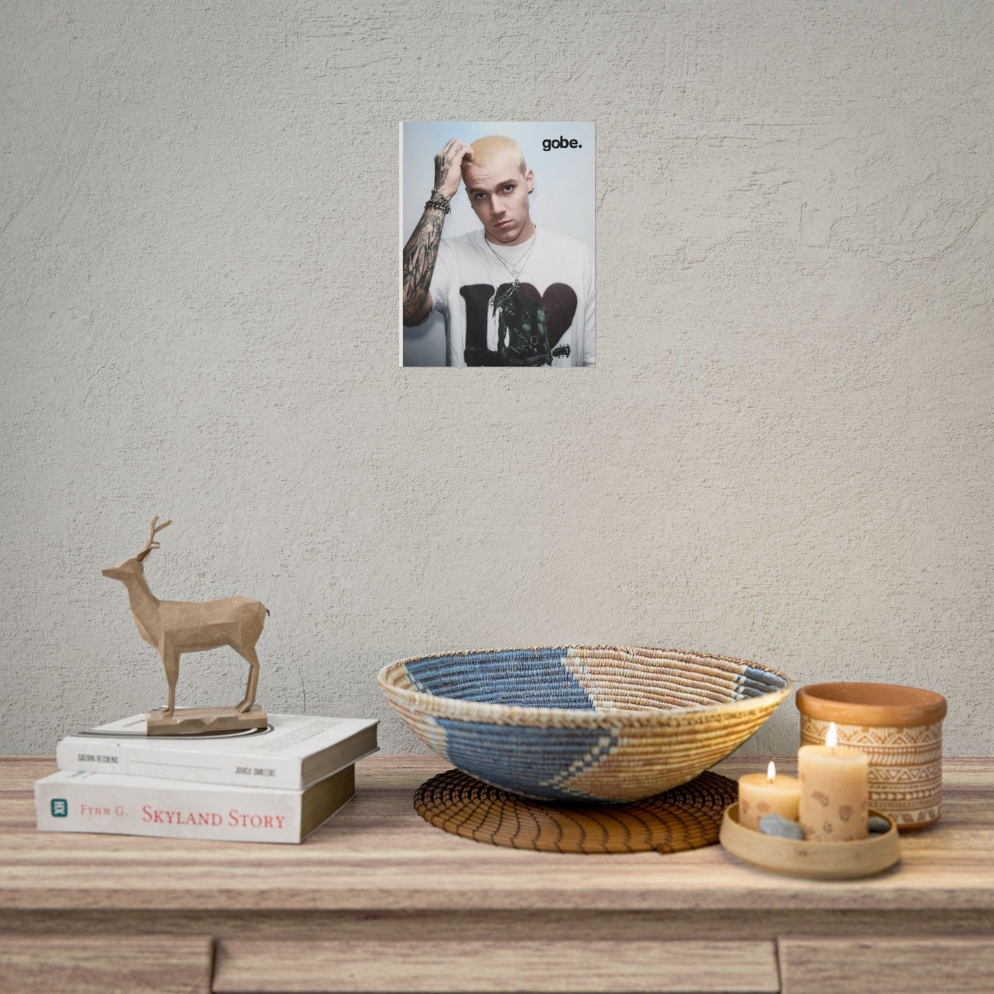 Rolled Poster Gobe Portrait Wall Art