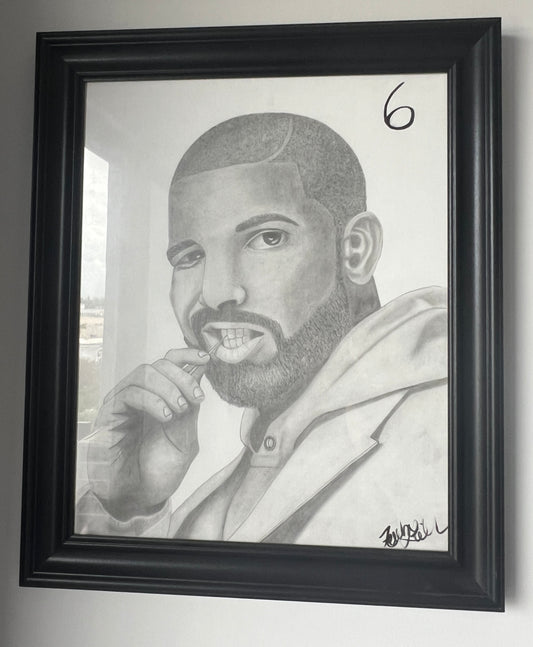 6 God Pencil Drawing